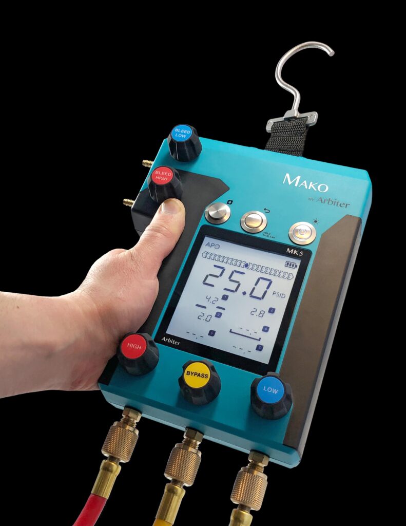 MAKO Digital BackFlow Preventer Test Kit CALibration TEChnologies Ltd.