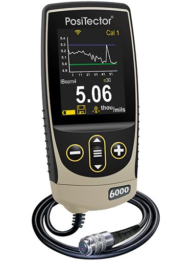 DeFelsko FNS3-G PosiTector 6000 FNS3 Coating Thickness Gauge With Advanced Body, Cabled Probe