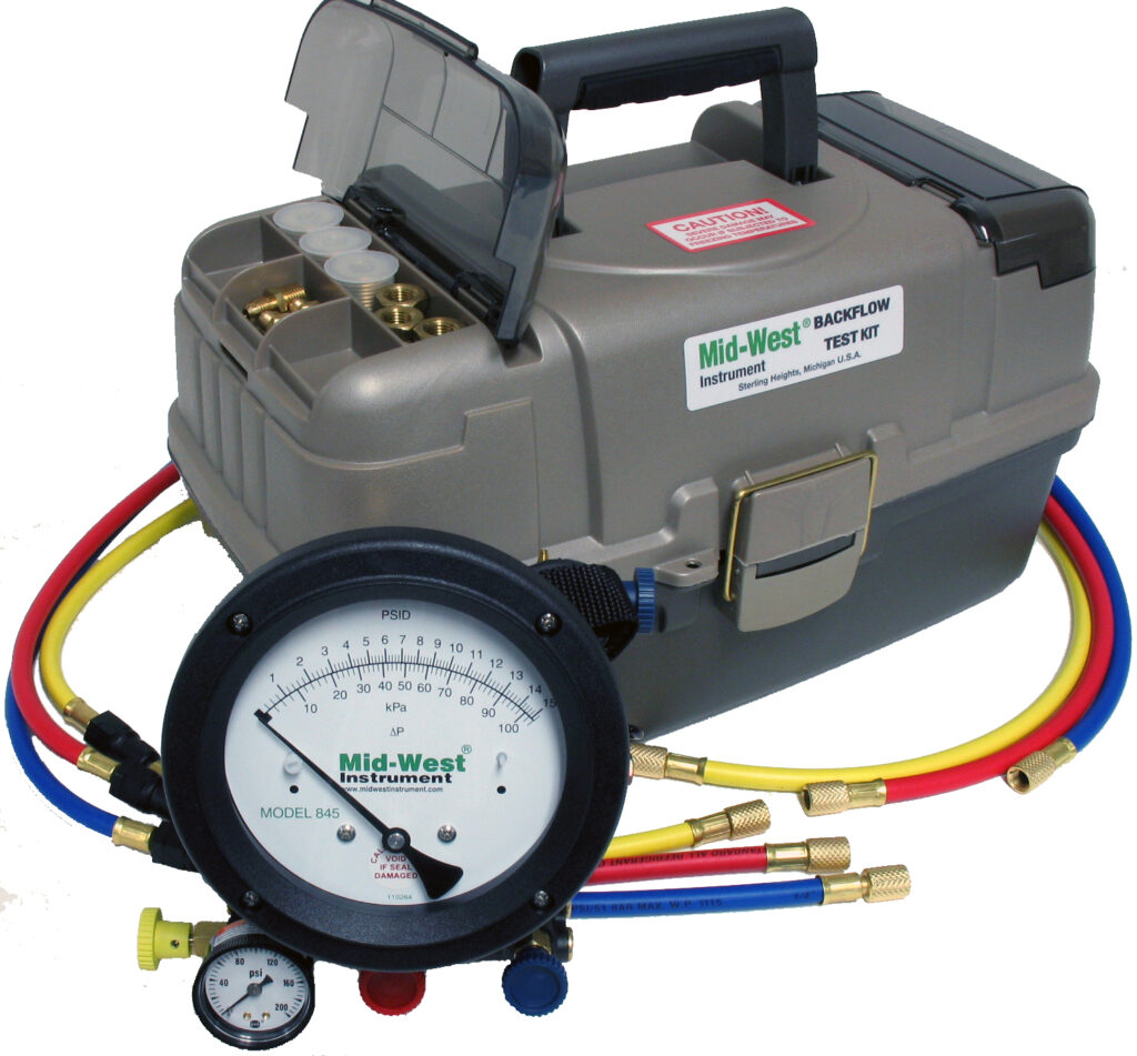 5Valve Backflow Test Kit CALibration TEChnologies Ltd.