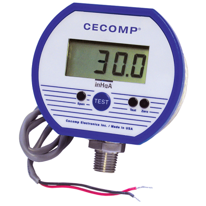 Cecomp 4-20 mA Pressure Transmitter with Display Backup