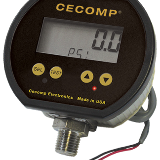 Cecomp 4-20 mA Pressure Transmitter with Display Backup
